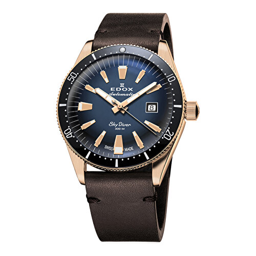 Edox SkyDiver 80126-BRN-BUIDR Kol Saati