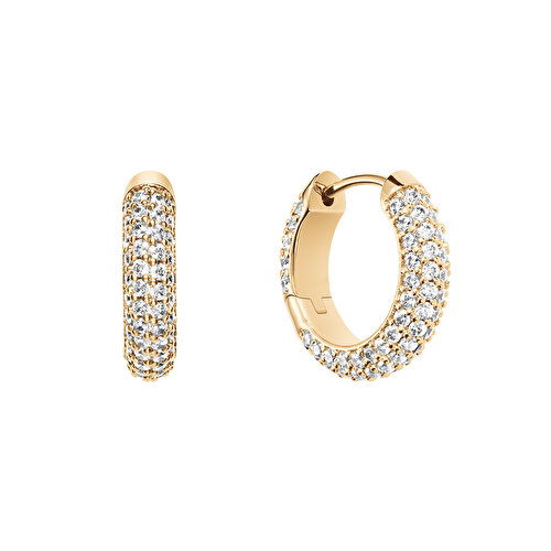 Pavé Crystal Earrings Gold DW00400642