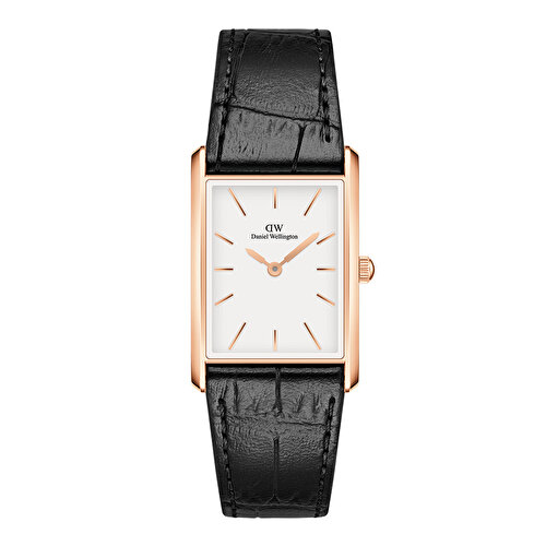 Bound Black Crocodile Rose Gold DW00600698