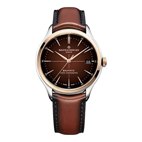 Baume & Mercier Clifton Automatic Burgundy 40mm M0A10713