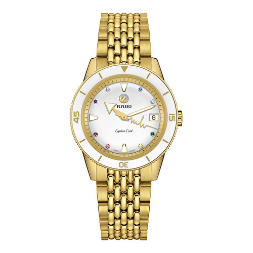 Rado Captain Cook x Marina Hoermanseder Heartbeat R32117708 Kol Saati