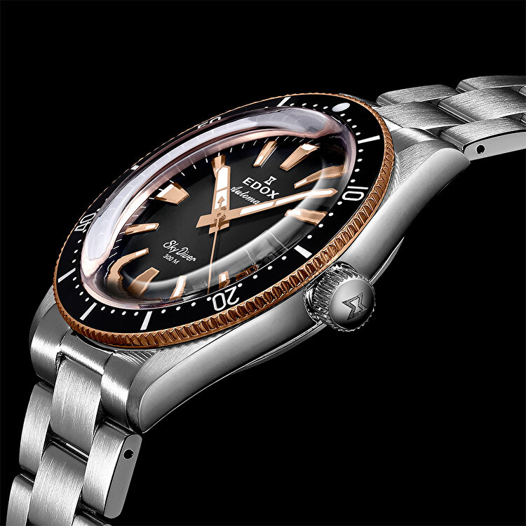 Edox Skydiver 80126-357RNM-NIRB Kol Saati