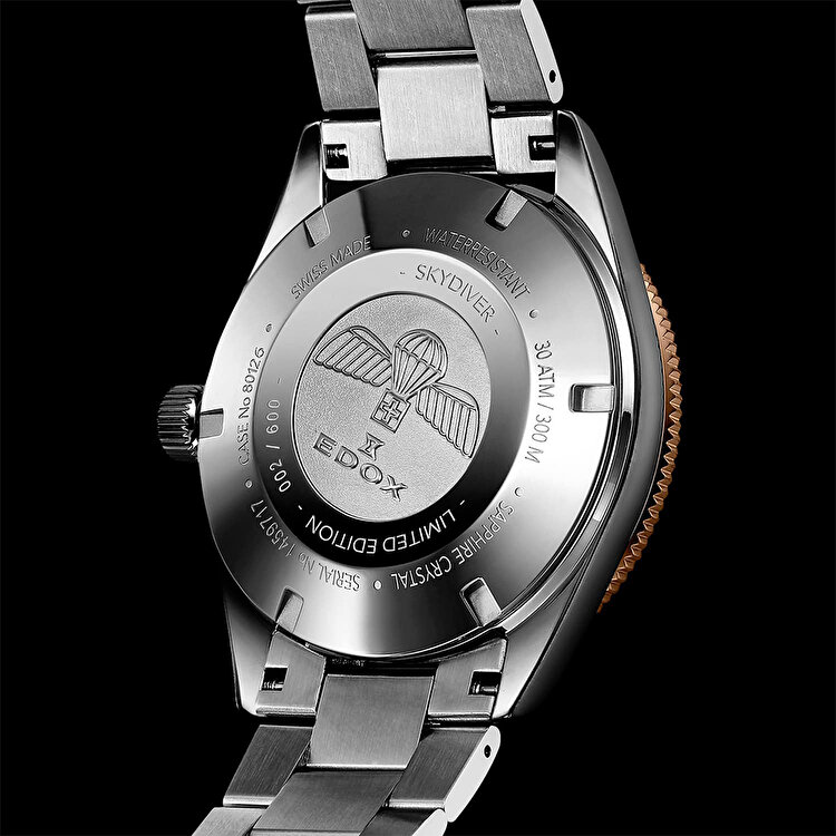 Edox Skydiver 80126-357RNM-NIRB Kol Saati