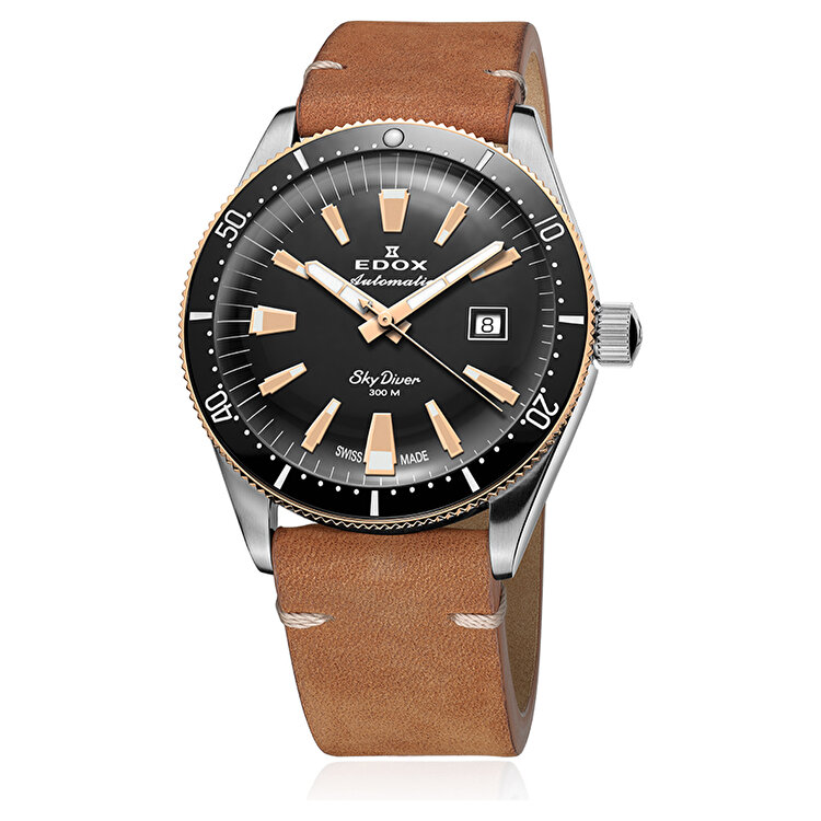 Edox Skydiver 80126-357RNM-NIRB Kol Saati