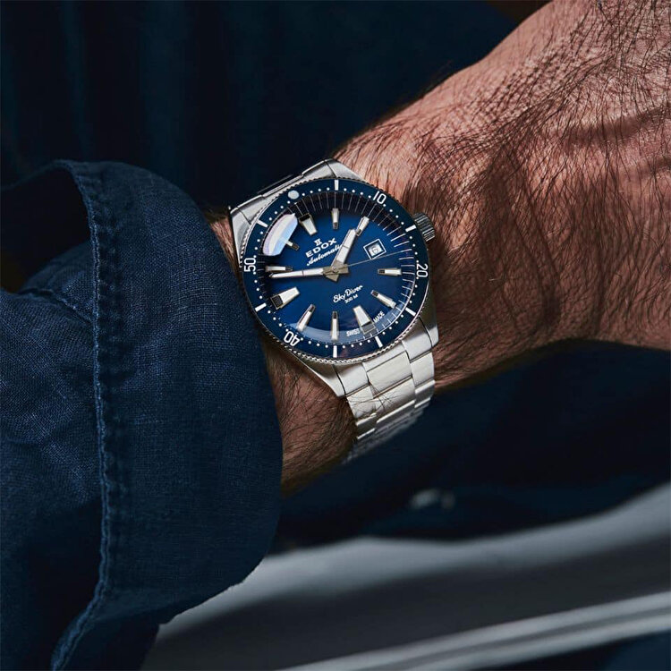 Edox Skydiver 80126-3BUM-BUIN Kol Saati