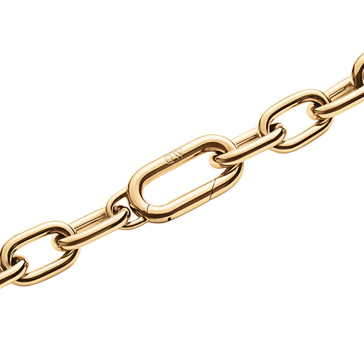 Crystal Link Bracelet Gold DW00400590