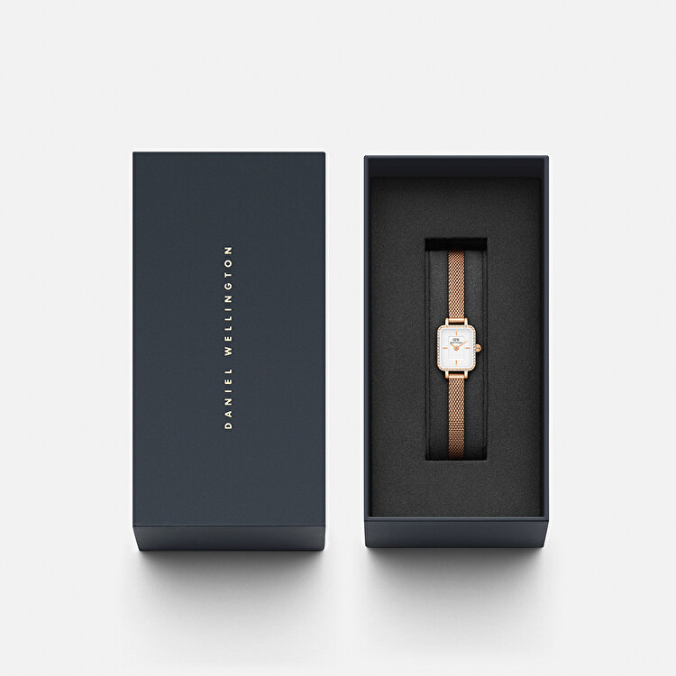 Quadro Mini Lumine Bezel Rose Gold DW00600731