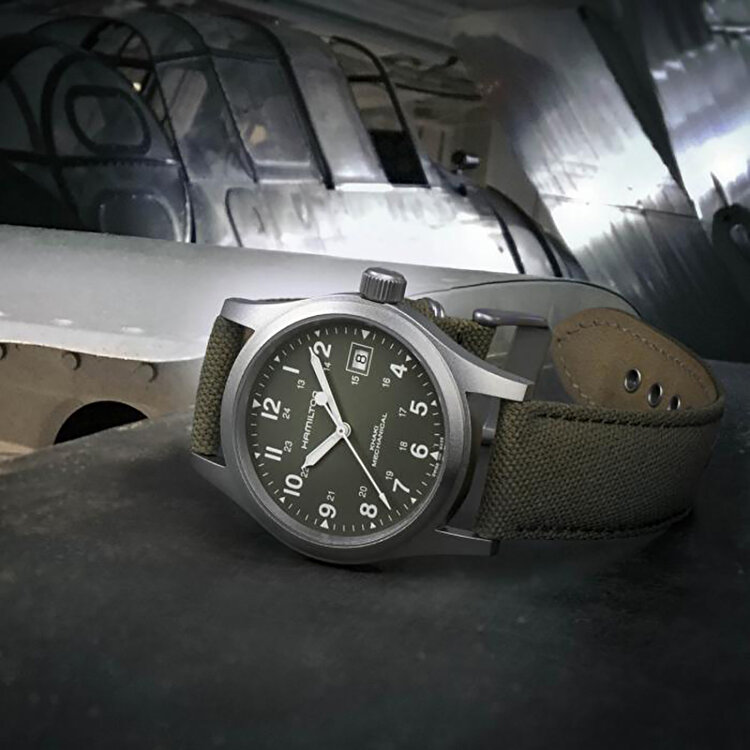 Hamilton Khaki Field Mechanical H69439363 Kol Saati