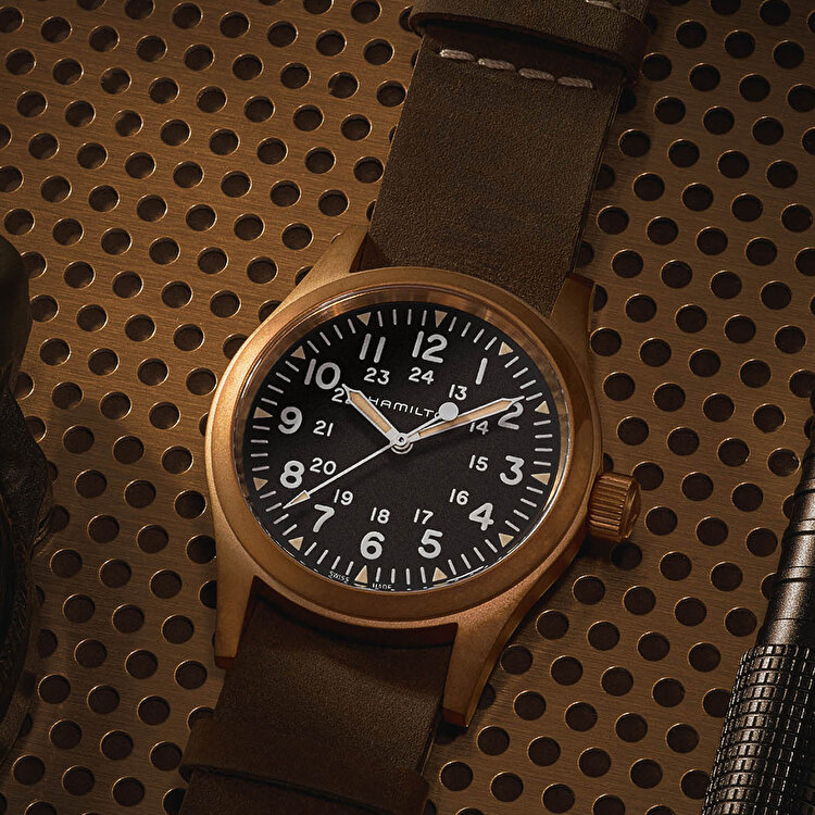 Hamilton Khaki Field Mechanical H69459530 Kol Saati
