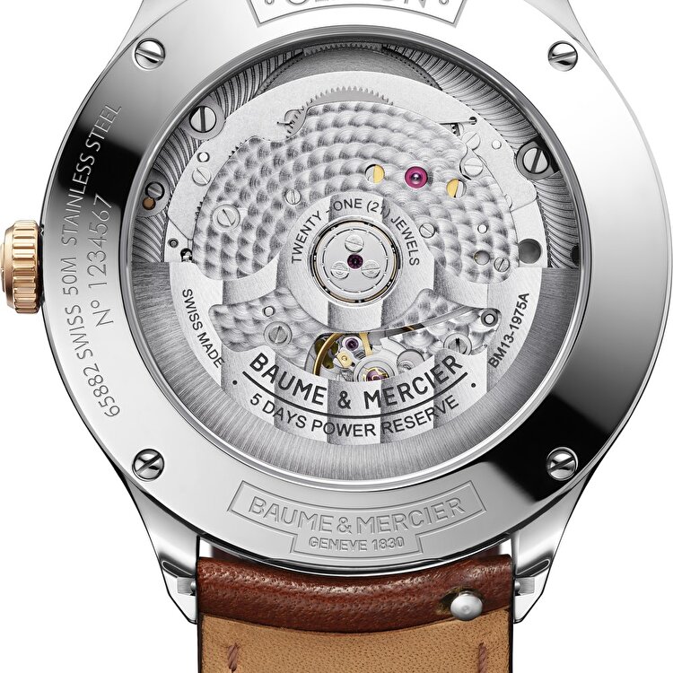 Baume & Mercier Clifton Automatic Burgundy 40mm M0A10713