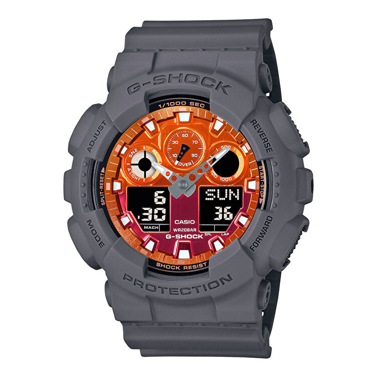 Casio G-Shock GA-100FL-8ADR Kol Saati