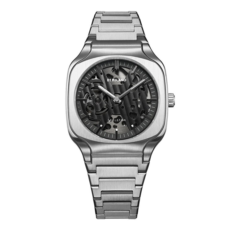D1 Milano Square Skeleton SLBJ01 Kol Saati