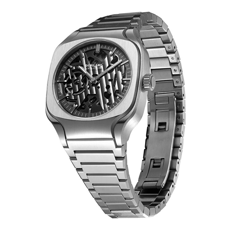 D1 Milano Square Skeleton SLBJ01 Kol Saati