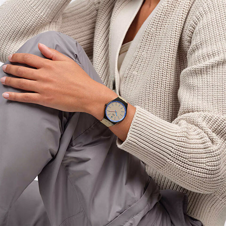 Swatch Sunbaked Sandstone SYXM100 Kol Saati